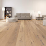 Parketa Európsky Dub Kerning, parený bielený prírodný olej 50226