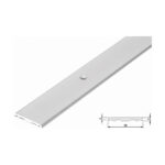 Prechodový profil 30x3mm, hliníkový vŕtaný 300cm
