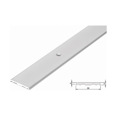 Prechodový profil 30x3mm, hliníkový vŕtaný 300cm
