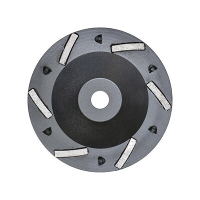 Hybridný kotúč 180 mm so 6 trapézovými PCD segmentmi a 6 nosnými segmentmi