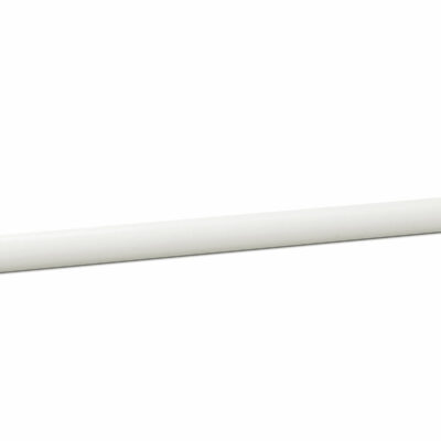 Soklová lišta masív – oblá Biela RAL 9010 14 x 14 x 2400m