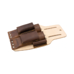 Kožený držiak nožov pre profesionálov vhodný pre 2 kladacie nože