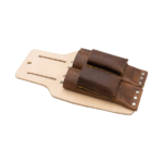 Kožený držiak nožov pre profesionálov vhodný pre 2 kladacie nože