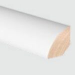 Soklová lišta masív – oblá Biela RAL 9010 14 x 14 x 2400m