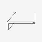 Schod ŠTANDARDNÁ ŠÍRKA PODLAHY (204) TYP A