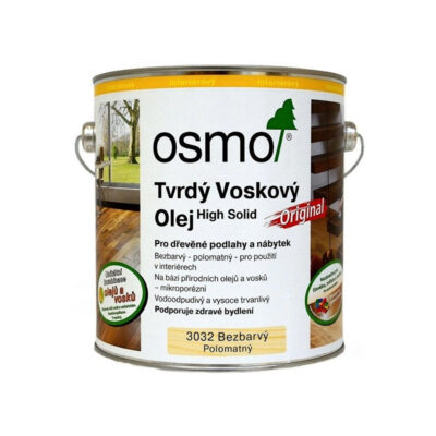 Osmo 3032 tvrdý voskový olej polomatný 2,5l