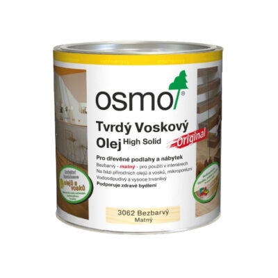 Osmo 3062 tvrdý voskový olej matný 0,75l