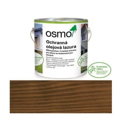 Osmo 707 Ochranná olejová lazúra na drevo Orech 0,75 l