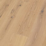 Parketa Dub KNOTTY kartáčovaný svetlý biely olej (bez beľového dreva) 49LHÖ5G14 EI30