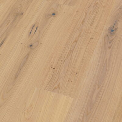 Parketa Dub KNOTTY kartáčovaný svetlý biely olej (bez beľového dreva) 49LHÖ5G14 EI30