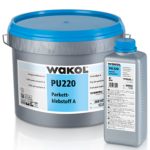 WAKOL PU 220 Lepidlo na parkety 2- zložkové A+B