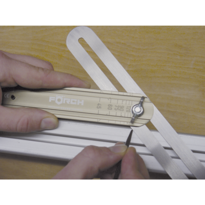 Uholník s rukoväťou FÖRCH 5* dĺžka 300 mm s rovnou hranou